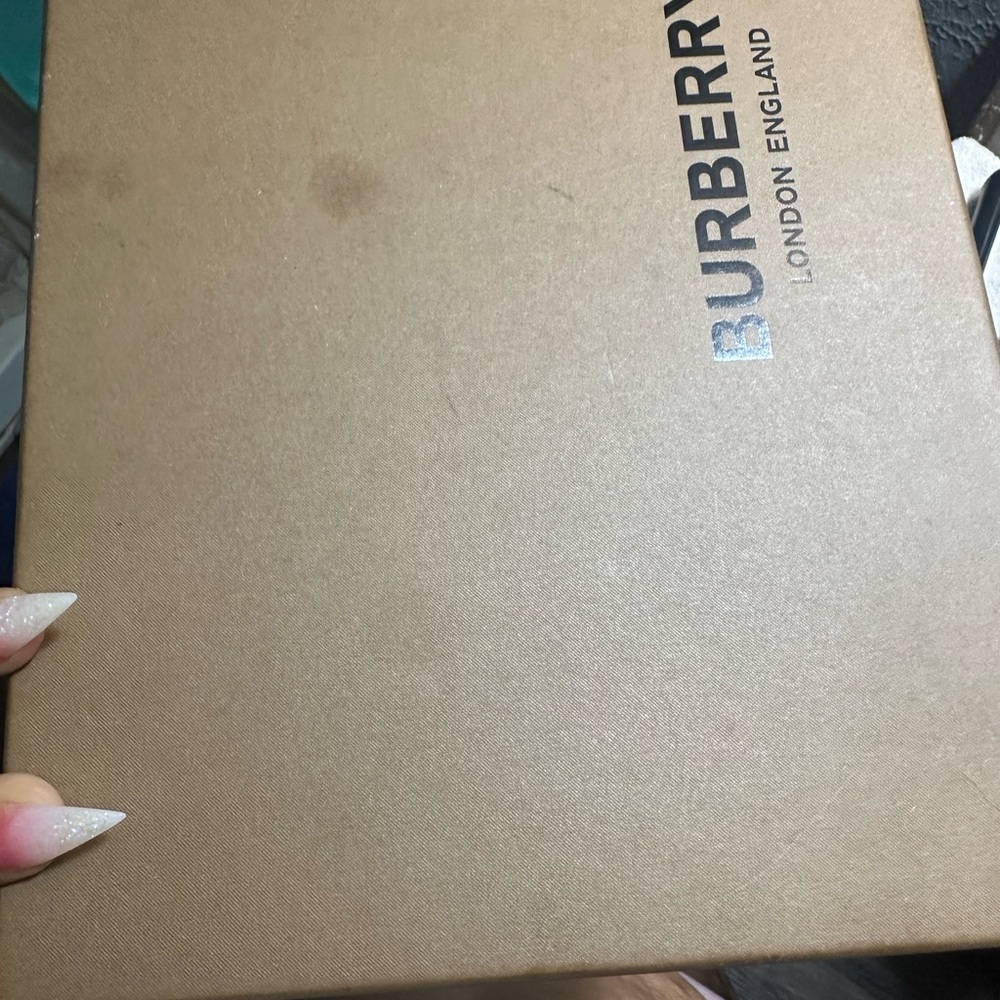 Burberry Plaid Canvas Sneakers - Picture 5 of 5